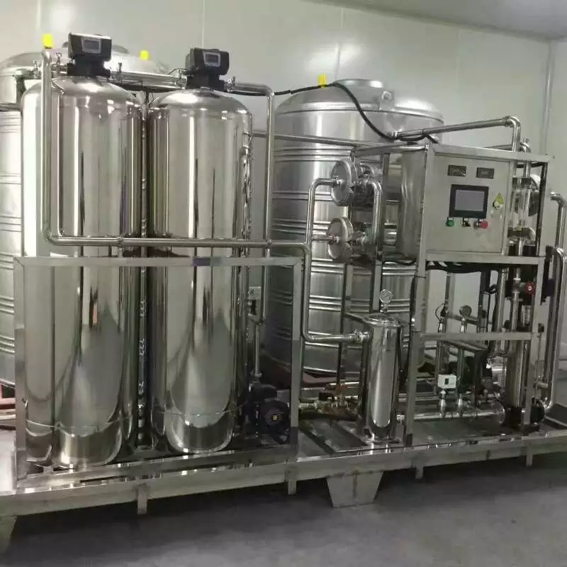 上海化妆品厂2吨纯化水设备